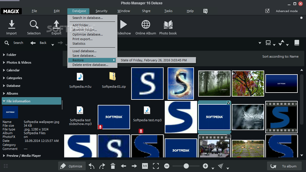 Magix photo manager 16 deluxe